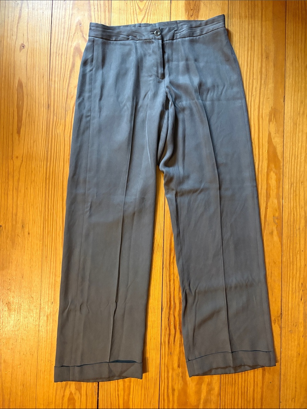 Silk women’s trousers